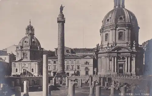 2323 - Italien - Roma , Rom , Foro Trajano - nicht gelaufen