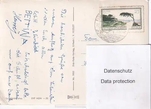 2334 - Deutschland - Sachsen , Lilienstein , Königstein , Bad Schandau , Mehrbildkarte - gelaufen