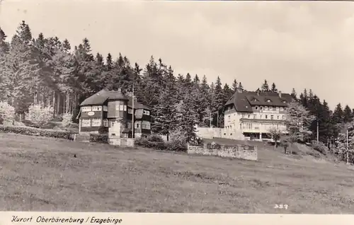 2357 - Deutschland - Sachsen , Kurort Oberbärenburg , Erzgebirge , Nachgebühr Stempel - gelaufen 1969