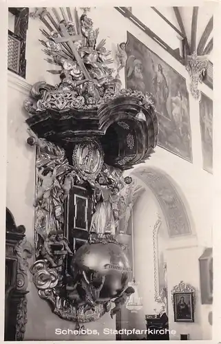 2375 - Österreich - Niederösterreich , Scheibbs , Stadtpfarrkirche - nicht gelaufen