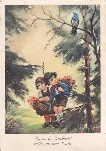 2377 - Deutschland - Kuckuck! Kuckuck! ruft's aus dem Wald - gelaufen 1971