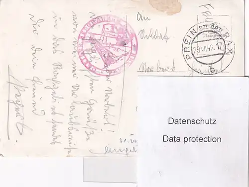 2390 - Österreich - Niederösterreich , Feldpost , Rax , Talstation , Bahnstrasse - gelaufen 1942