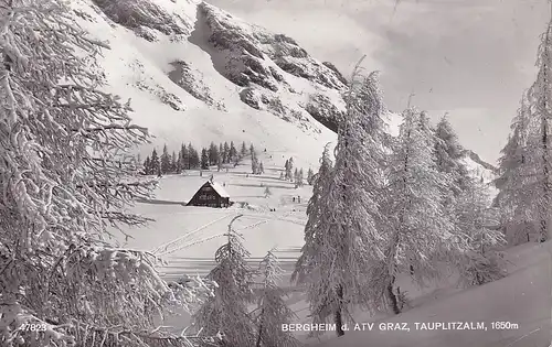 2412 - Österreich - Steiermark , Bergheim d. ATV Graz , Tauplitzalm - gelaufen