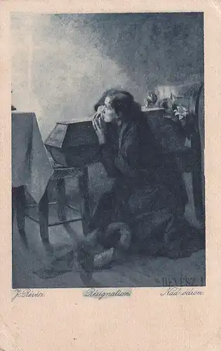 2418 -  - J. Revesz , Resignation , nad odrom - nicht gelaufen