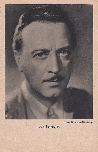 2428 -  - Schauspieler Ivan Petrovich - nicht gelaufen