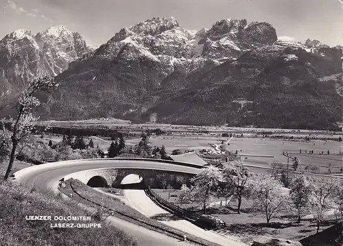 2463 - Österreich - Tirol , Lienzer Dolomiten , Laserz Gruppe - gelaufen 1960