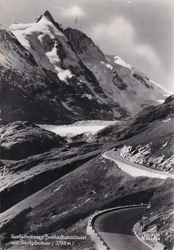 2465 - Österreich - Großglockner Hochalpenstraße mit Großglockner - gelaufen 1974