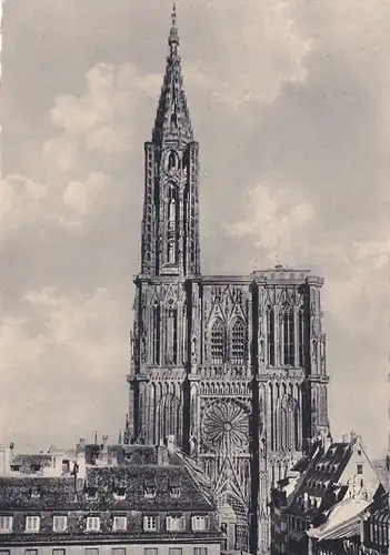 2506 - Frankreich - Strasburg , Strasbourg , das Münster - nicht gelaufen