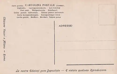 2525 - Italien - Roma , Rom , Trinita dei Monti - nicht gelaufen