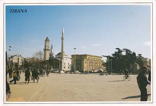 2545 - Albanien - Shqiperia , Pamje nga Tirana , View by Tirana - nicht gelaufen