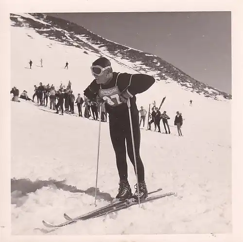2607 - Aufnahme eines Skifahrers v. 1961 , Gerry Perilhat