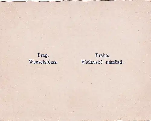 2613 - Tschechoslowakei - Czech , Prag , Praha , Wenzelplatz , Vaclavske namesti