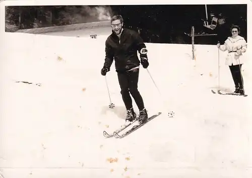 2672 - Aufnahme Skifahrer v. 1970