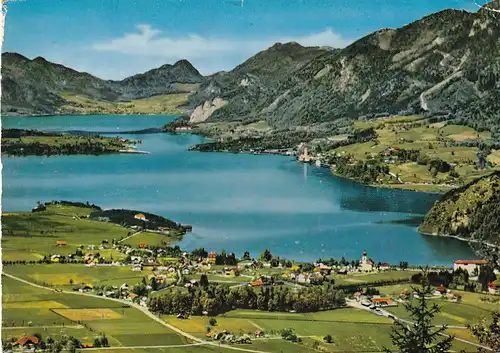 2692 - Österreich - Oberösterreich , Wolfgangsee Strobl , St. Wolfgang , St. Gilgen , Salzkammergut - gelaufen 1963