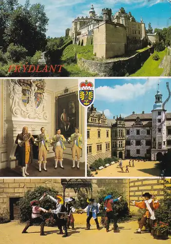 2741 - Tschechien - Czech , Frydlant , Friedland im Isergebirge , Mehrbildkarte - gelaufen