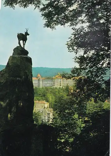 2744 - Tschechoslowakei - Karlovy Vary , Karlsbad , Sanatoruim Imperial , Hirschsprung - gelaufen