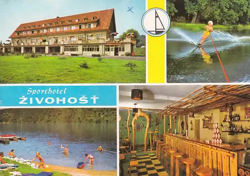 2800 - Tschechien - Czech , Sporthotel Zivohost , Slapska Prehrada - gelaufen