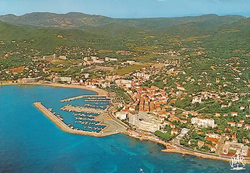 2817 - Frankreich - La Cote d'Azur , Sainte Maxime sur mer (Var) , Vue aerienne - gelaufen 1978