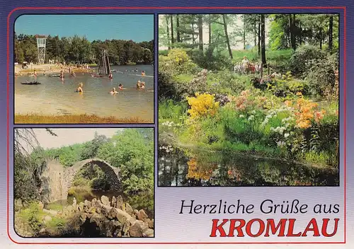 2823 - Deutschland - Kromlau , Mehrbildkarte - nicht gelaufen
