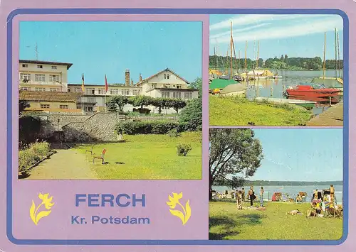 2831 - Deutschland - Ferch , Potsdam , FDGB Erholungsheim , Pierre Semard , Schwielowsee - gelaufen