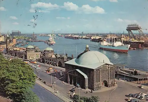 2852 - Deutschland - Hamburg , Hafen - gelaufen 1959