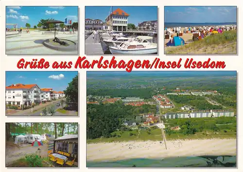 2854 - Deutschland - Usedom , Karlshagen , Mehrbildkarte - gelaufen 2011