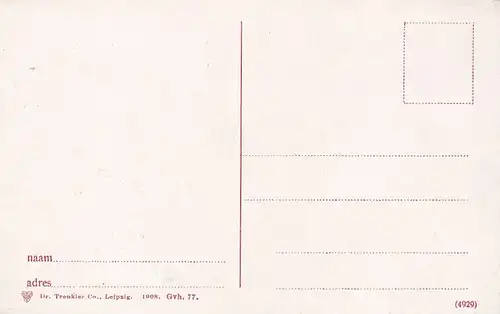 2943 - Holland - Gravenhage , Hofvijver - nicht gelaufen