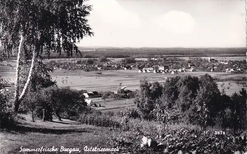 2969 - Österreich - Steiermark , Burgau , Sommerfrische , Panorama - gelaufen