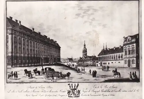 3105 - Tschechoslowakei - Praha , Prag , Loreta , Heger , Loretanske nam , roku 1796 , Loretoplatz , Radierung - nicht gelaufen