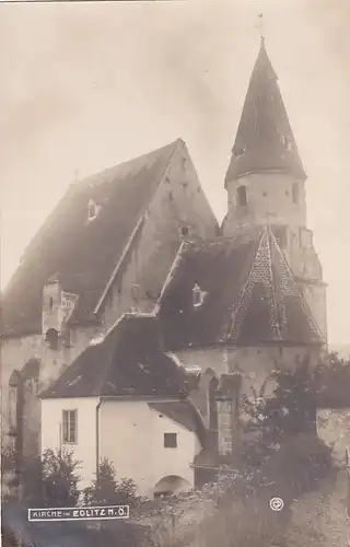 3134 - Österreich - Niederösterreich , Edlitz , Kirche - nicht gelaufen