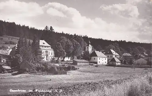 3141 - Österreich - Niederösterreich , Gutenbrunn im Waldviertel - gelaufen 1967