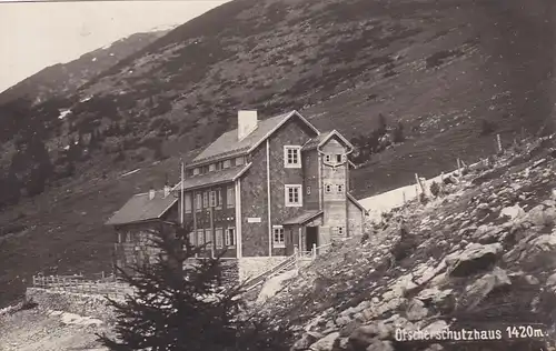 3151 - Österreich - Niederösterreich , Ötscher Schutzhaus , Lackenhof  - gelaufen 1929