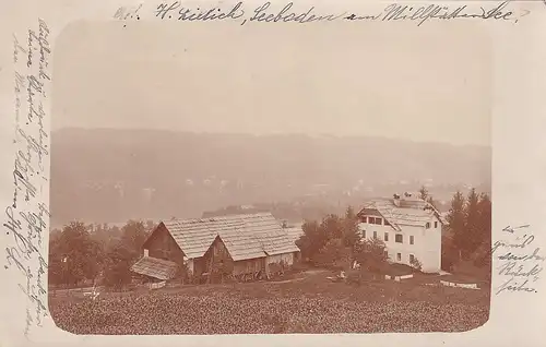 3200 - Österreich - Kärnten , Seeboden am Millstättersee - gelaufen 1912
