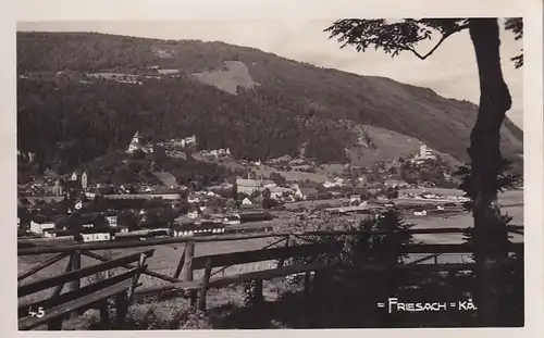 3215 - Österreich - Kärnten , Friesach , Panorama - gelaufen 1934