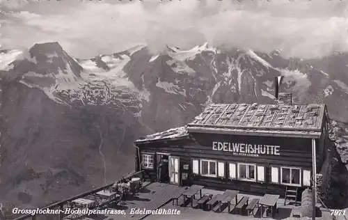 3224 - Österreich - Kärnten , Grossglockner Hochalpenstrasse , Edelweißhütte , Peter Lederer - nicht gelaufen