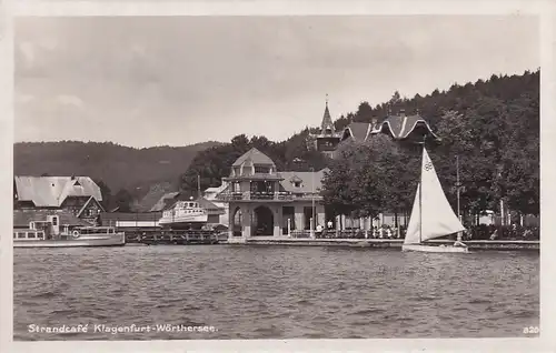 3238 - Österreich - Kärnten , Strandcafe Klagenfurt Wörthersee - nicht gelaufen 1933