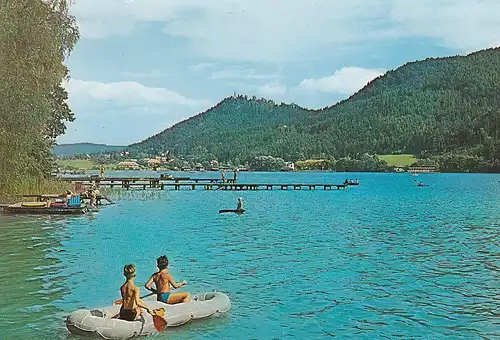 3240 - Österreich - Kärnten , Klopeinersee - gelaufen 1962