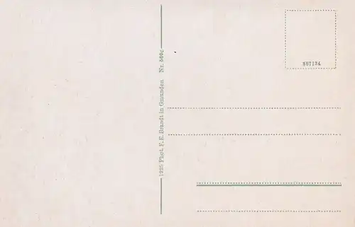 3256 - Österreich - Oberösterreich , Goisern , Schwefelbad , Salzkammergut - nicht gelaufen 1925