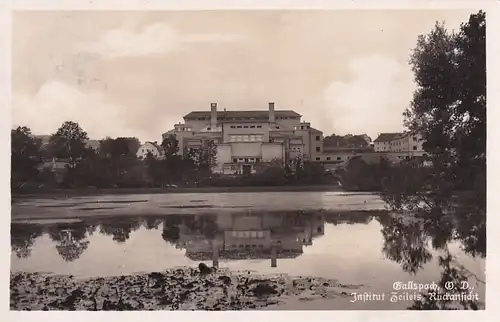 3260 - Österreich - Oberösterreich , Gallspach , Institut Zeileis , Rückansicht - gelaufen