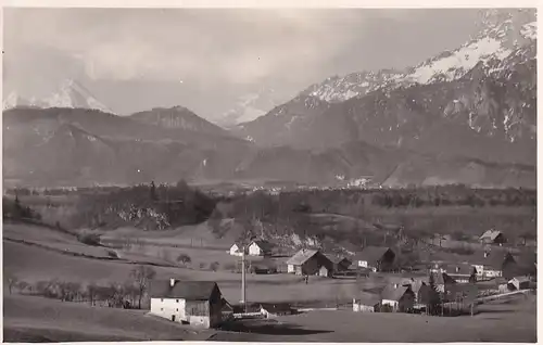 3264 - Österreich - Salzburg , Haslach mit Watzmann - nicht gelaufen