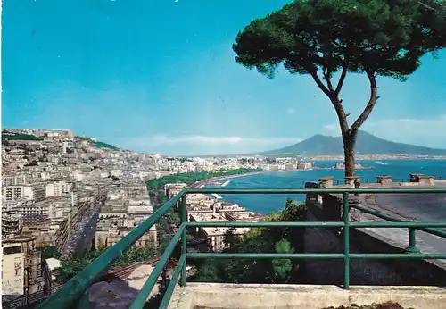 3266 - Italien - Napoli , Neapel , Panorama - gelaufen 1969