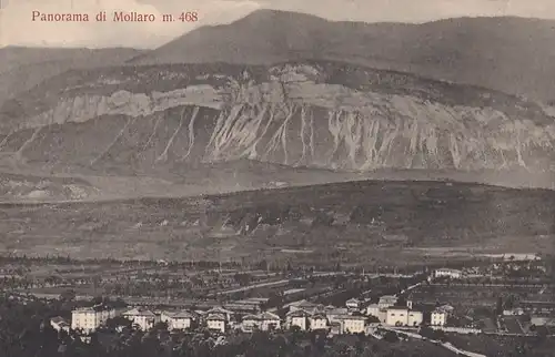 3271 - Italien - Mollaro , Panorama , Rückseite beachten - gelaufen 1918