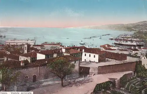 3279 - Italien - Trieste , Triest , Veduta generale - gelaufen