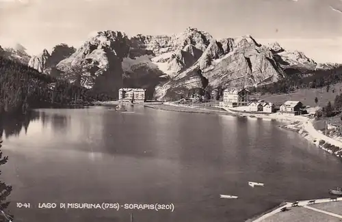 3288 - Italien - Lago di Misurina , Sorapis , Alliierte Zensur 231 - gelaufen