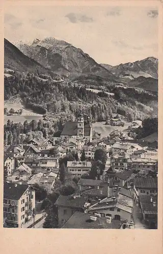 3322 - Deutschland - Berchtesgaden vom Soleleitungssteg - nicht gelaufen