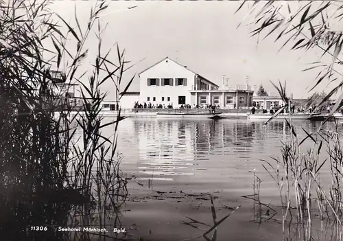 3325 - Österreich - Burgenland , Seehotel Mörbisch - gelaufen 1962