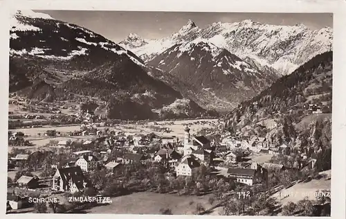 3327 - Österreich - Vorarlberg , Schruns , Zimbaspitze , Zimba - gelaufen 1932