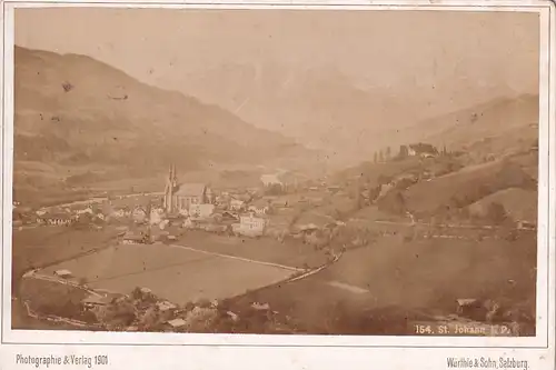 3393 -  - Fotokarte St. Johann im Pongau  - nicht gelaufen 1901