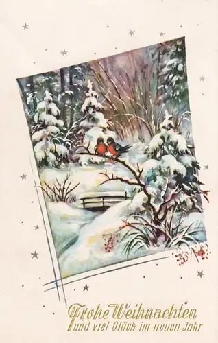 3401 -  - Frohe Weihnachten und viel Glück im neuen Jahr - gelaufen 1978
