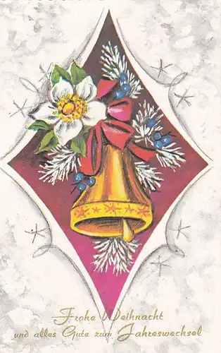 3408 -  - Frohe Weihnachten und alles Gute zum Jahreswechsel - gelaufen